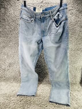Mens H&M Straight Regular Fit From Waist To Bottom Straight Leg Jeans Size 36x32